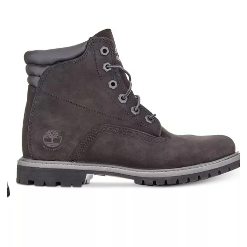 Timberland Waterville Waterproof Nubuck Boots Black Size 7